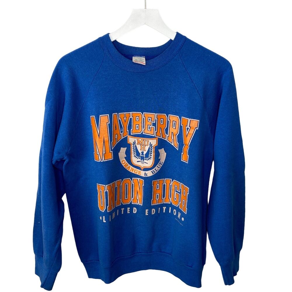 Vintage Mayberry Union High Crewneck Sweatshirt - Adult Large